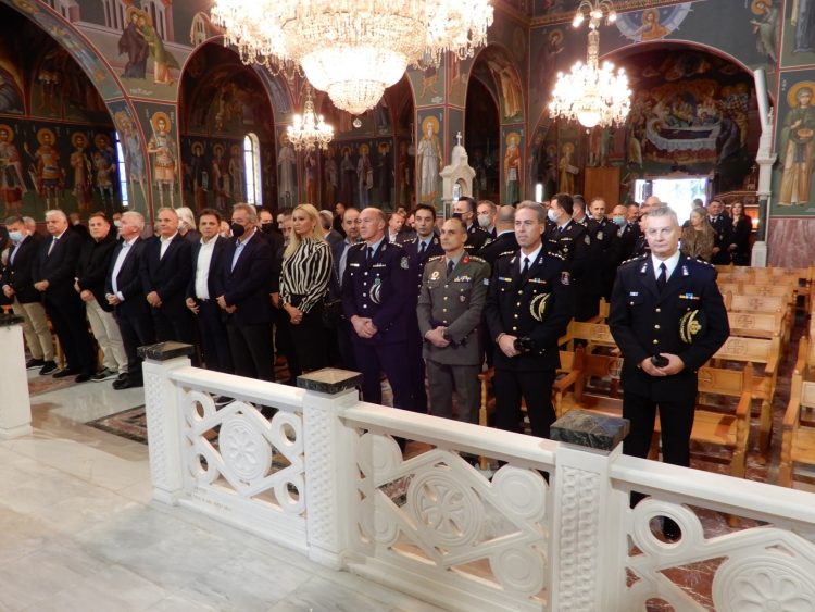 Εορτάστηκε η «Ημέρα της Ελληνικής Αστυνομίας» και του Προστάτη του Σώματος Αγίου Αρτεμίου στη Θεσσαλία