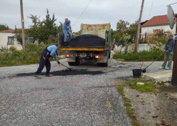 Συντήρηση και επισκευή οδών και οδοστρωμάτων στην Τ.Κ. Λογγά Δήμου Μετεώρων