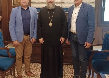Επίσκεψη των διευθυντών ΠΕ και ΔΕ στον Μητροπολίτη
