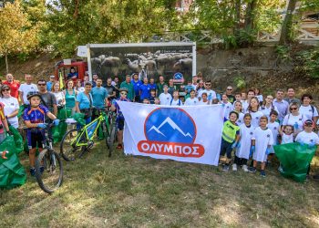 Μικροί και μεγάλοι αγκάλιασαν την πρωτοβουλία της ΟΛΥΜΠΟΣ για έναν καθαρό Πηνειό