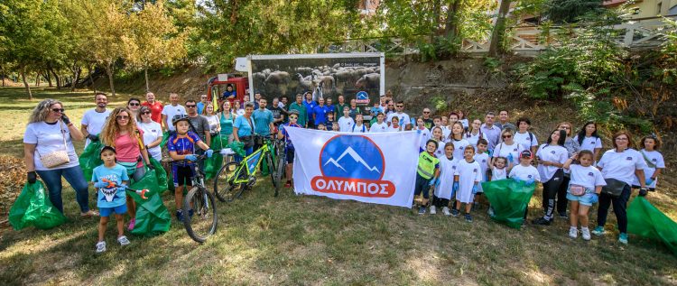 Μικροί και μεγάλοι αγκάλιασαν την πρωτοβουλία της ΟΛΥΜΠΟΣ για έναν καθαρό Πηνειό