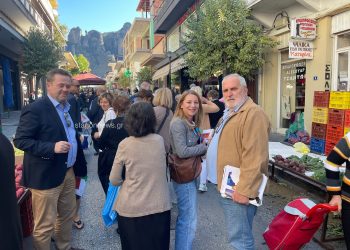 Επισκέψεις κλιμακίων του ΣΥΡΙΖΑ-ΠΣ Τρικάλων στο Νομό