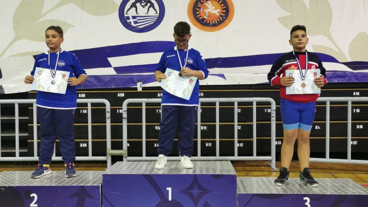 Τρίτη θέση ο ΑΣ Τρικάλων στο Πανελλήνιο πάλης  Κ13