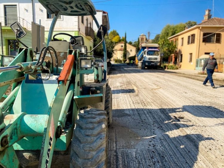 Ξεκινά η ασφαλτόστρωση και στην οδό 25ης Μαρτίου – Κυκλοφοριακές ρυθμίσεις στην περιοχή