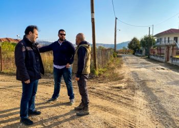 Αυτοψία Παπαστεργίου σε ολοκληρωμένα και συνεχιζόμενα έργα σε Τρίκαλα και χωριά