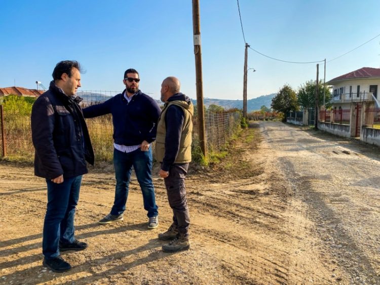 Αυτοψία Παπαστεργίου σε ολοκληρωμένα και συνεχιζόμενα έργα σε Τρίκαλα και χωριά