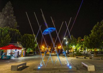 Εγκαίνια παρουσίασης του γλυπτού “ΟΜΠΡΕΛΑ” στον Δήμο Τρικκαίων