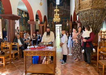 Μια μοναδική βάφτιση για την μικρή Ελένη
