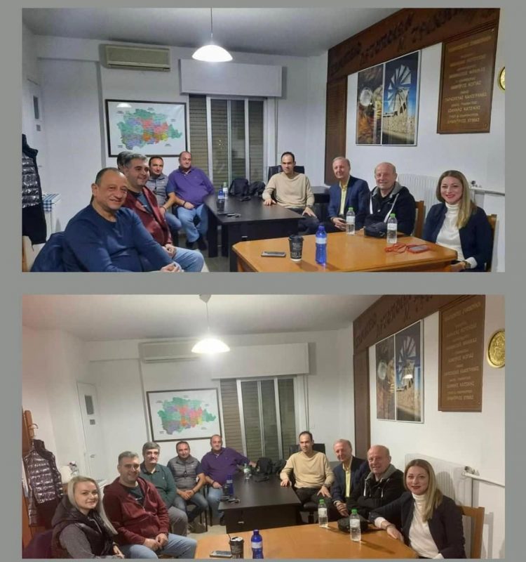 Επίσκεψη κλιμακίου του ΣΥΡΙΖΑ-ΠΣ Τρικάλων στο Σωματείο Αρτοποιών Ν. Τρικάλων