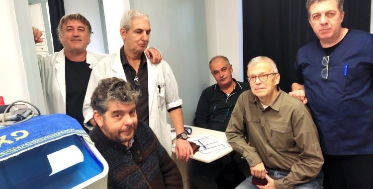 Κλιμάκιο Τρικαλινών γιατρών-νοσηλευτών σε εθελοντική αιμοδοσία