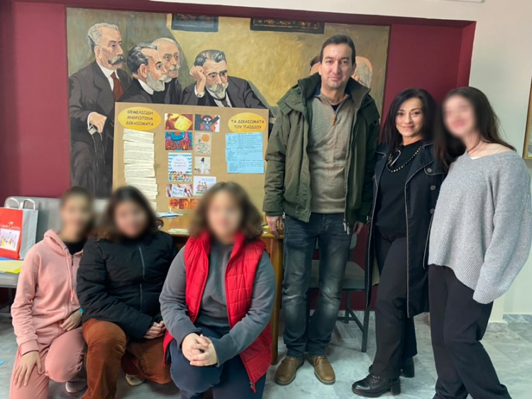 «Έχω, έχεις, έχει…όλοι έχουμε δικαιώματα» στο 7ο Πειραματικό Γυμνάσιο Τρικάλων