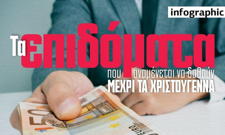 Τα επιδόματα που αναμένεται να δοθούν μέχρι τα Χριστούγεννα