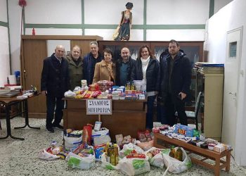 Στήριξη του συλλόγου Ηπειρωτών Τρικάλων στο κοινωνικό εστιατόριο Δήμου Τρικκαίων