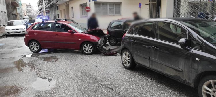 Τροχαίο στο κέντρο των Τρικάλων