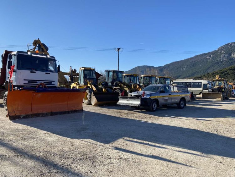 Προετοιμασίες και προμήθεια αλατιού από τον Δήμο Μετεώρων
