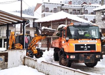 Σε ετοιμότητα ο μηχανισμός του Δήμου Πύλης για την αντιμετώπιση του χιονιά