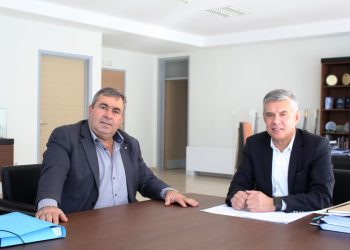 Συνάντηση Περιφερειάρχη με το Δήμαρχο Πύλης για το Γεωπάρκο Μετεώρων – Πύλης