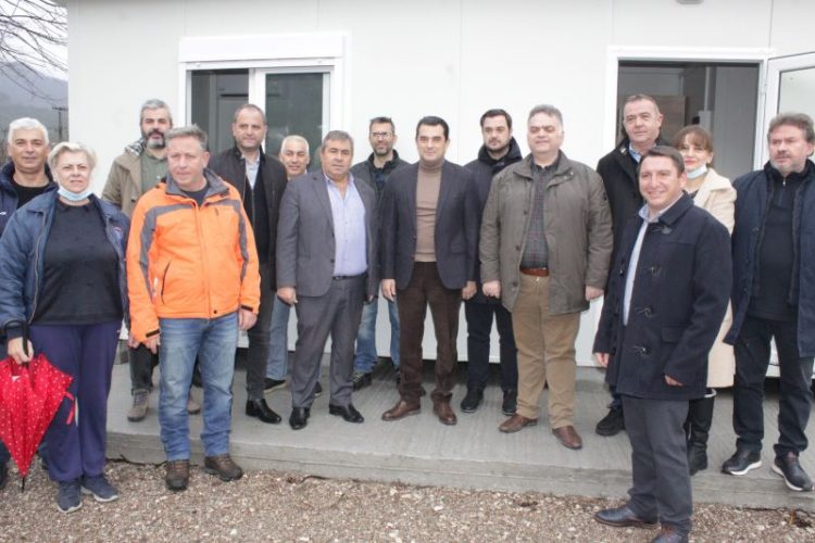 Ο Υπουργός ενέργειας και περιβάλλοντος Κων/νος Σκρέκας επισκέφτηκε το κέντρο υγείας Πύλης