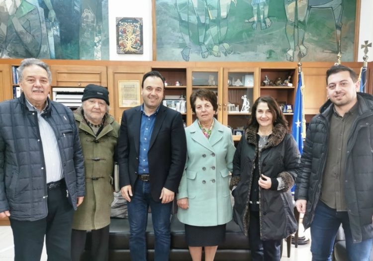 Εθιμοτυπική επίσκεψη του Συλλόγου Ηπειρωτών Τρικάλων στον Δήμαρχο Τρικκαίων