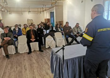 Ενημερωτική δράση για προστασία πολιτών και υπαλλήλων σε εγκαταστάσεις του Δήμου Τρικκαίων