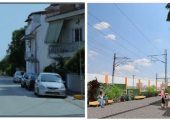 Ηχοπετάσματα κατά μήκος των γραμμών του ΟΣΕ στη Λάρισα