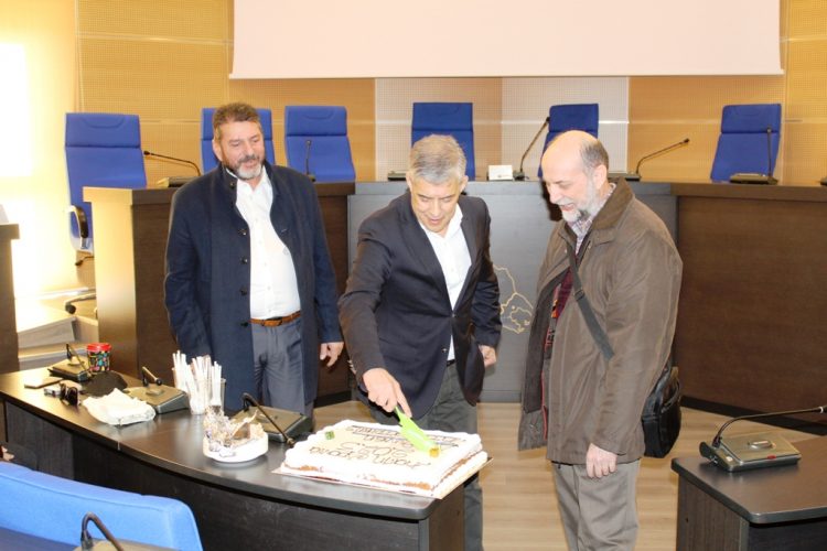 Παρουσία Αγοραστού η κοπή πίτας της Διεύθυνσης Κτηνιατρικής της Περιφέρειας