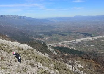 Στην κορυφή του Ιτάμου (1.131 μ.) η Ο.Λ.Καλαμπάκας