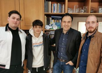Έμφαση στα νιάτα και συνεργασία Δημάρχου Τρικκαίων -προεδρείου Δημοτικού Συμβουλίου Νέων Δ. Τρικκαίων