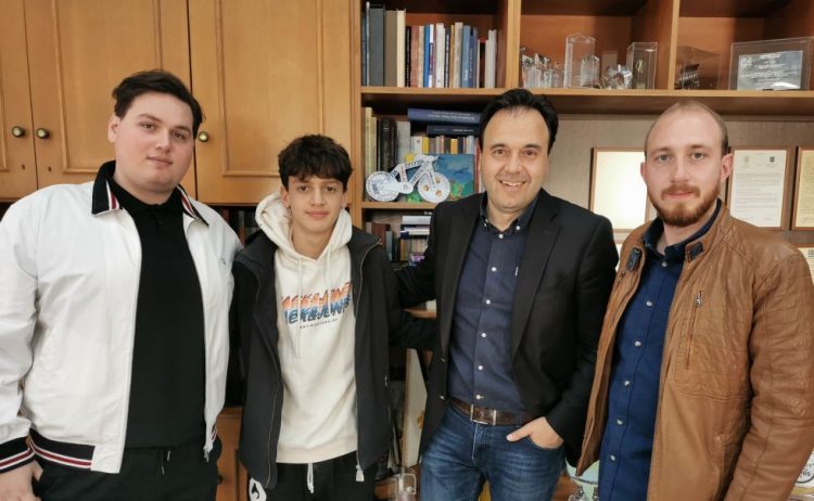 Έμφαση στα νιάτα και συνεργασία Δημάρχου Τρικκαίων -προεδρείου Δημοτικού Συμβουλίου Νέων Δ. Τρικκαίων