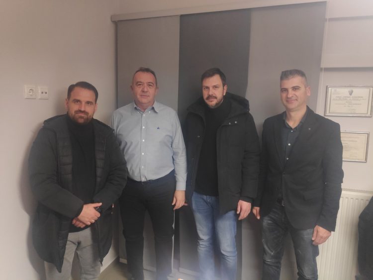 Συνάντηση Ένωσης Αστυνομικών Υπαλλήλων Τρικάλων με επικεφαλής μείζονος αντιπολίτευσης Δήμου Πύλης
