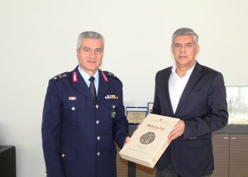 Συνάντηση Περιφερειάρχη με τον νέο Γενικό Περιφερειακό Αστυνομικό Διευθυντή