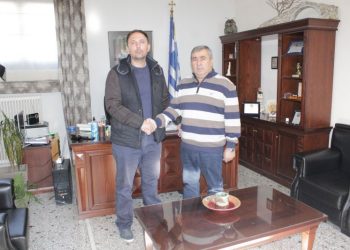 Ο Αποστόλης Ευαγ. Γαλάνης με την παράταξη Μαράβα