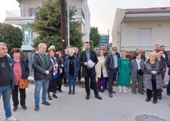 Οι κάτοικοι της “Ομόνοιας” ζητούν διαμαρτύρονται για την εγκατάσταση κεραίας κινητής τηλεφωνίας