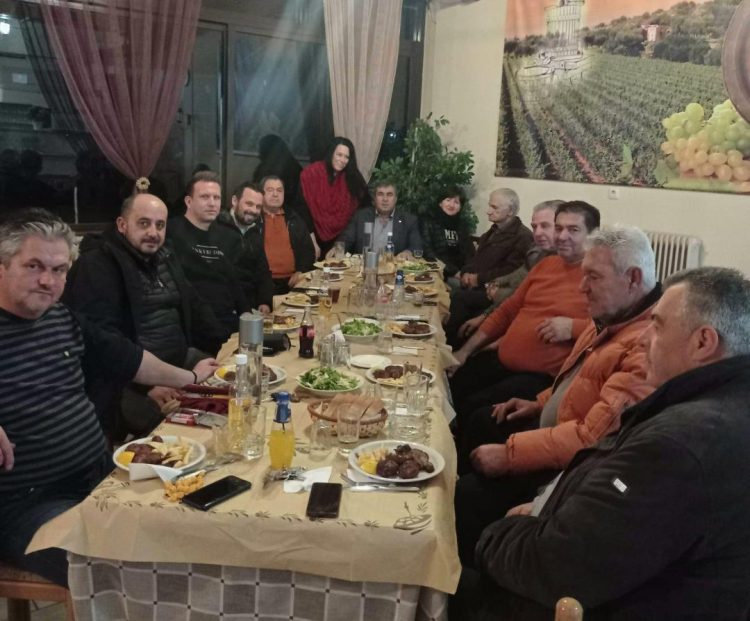 Συνάντηση με την ομάδα στήριξης του συνδυασμού «Πρώτα ο άνθρωπος» στη Πηγή