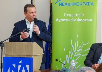 Λιούτας: Βασικός αναπτυξιακός πυλώνας για την ΝΔ ο πρωτογενής τομέας