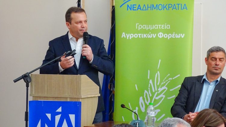 Λιούτας: Βασικός αναπτυξιακός πυλώνας για την ΝΔ ο πρωτογενής τομέας