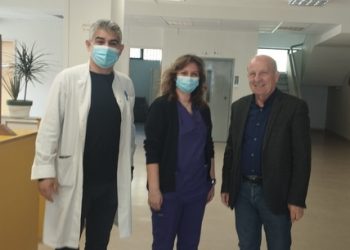 Ο Χρήστος Σιμορέλης στο Κέντρο Υγείας Καλαμπάκας-Ο δημόσιος χαρακτήρας της υγείας είναι αναγκαιότητα