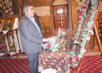 Στην Ιερά Μονή Αγίου Βησσαρίωνος (ΔΟΥΣΙΚΟ) o Δήμαρχος Πύλης