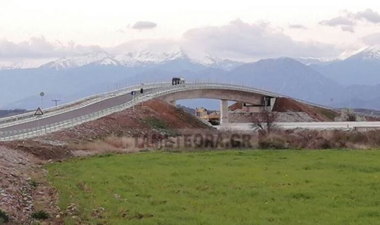 Απότομη κλίση και μία(!) λωρίδα στον νέο Ε-65 στη Σαρακίνα