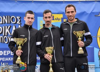 Οι τρεις πρώτοι νικητές του 14ου Ημιμαραθώνιου Καλαμπάκα Τρίκαλα Θανάσης Σταμόπουλος με εντυπωσιακές επίδοσεις!!!