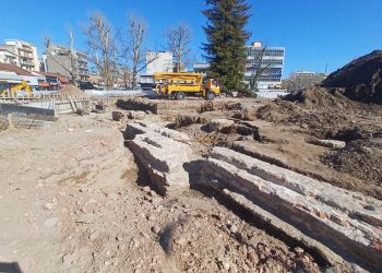 Πυρετώδεις οι εργασίες ανάπλασης στην Κεντρική Πλατεία