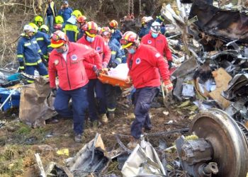 H Ελληνική Ομάδα Διάσωσης Τρικάλων στο σιδηροδρομικό δυστύχημα της Λάρισας