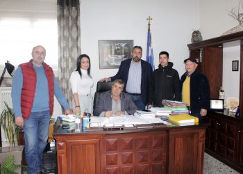 Nέο έργο υπέγραψε ο Δήμαρχος Πύλης