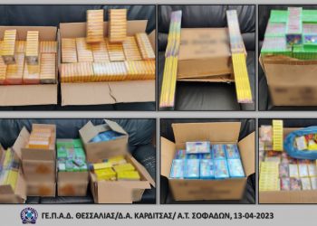 Σοφάδες Καρδίτσας: Κατασχέθηκαν 92.532- βεγγαλικά-κροτίδες-δυναμιτάκια