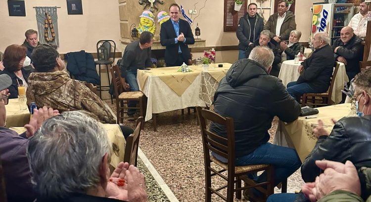 Δυνατοί δεσμοί του Γιώργου Οικονόμου με τους κατοίκους του Προδρόμου