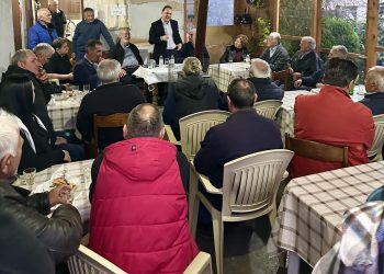 Γιώργος Οικονόμου: Το ΠΑΣΟΚ επιστρέφει, το ΠΑΣΟΚ είναι πάλι εδώ-Σε όλο τον νομό το ίδιο θερμό κλίμα