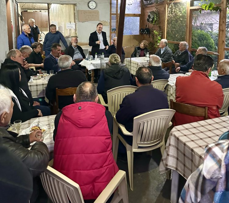 Γιώργος Οικονόμου: Το ΠΑΣΟΚ επιστρέφει, το ΠΑΣΟΚ είναι πάλι εδώ-Σε όλο τον νομό το ίδιο θερμό κλίμα