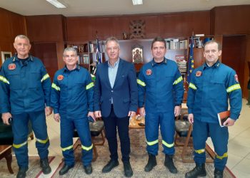 Συνεργασία Χρήστου Μιχαλάκη με την διοίκηση της Πυροσβεστικής