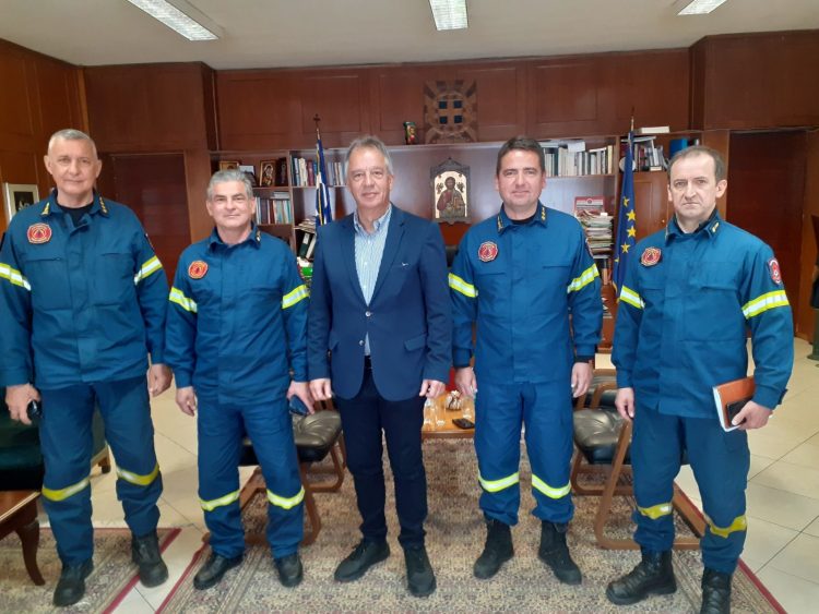 Συνεργασία Χρήστου Μιχαλάκη με την διοίκηση της Πυροσβεστικής