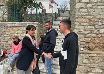 Οικισμούς της Δημοτικής Ενότητας Τυμφαίων επισκέφθηκε η Μαρίνα Κοντοτόλη